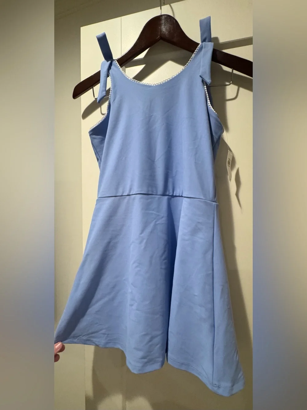 Old Navy Light Blue Girls One-Piece Bodysuit Dress